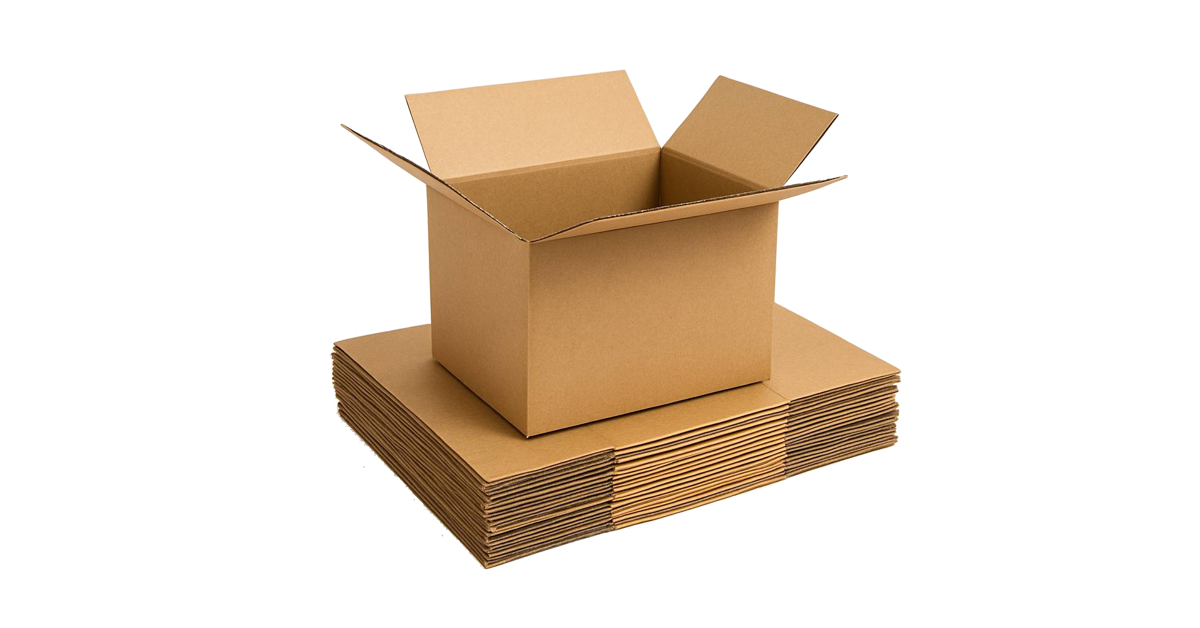 Cutie carton ondulat 280x270x310 mm, tip CO3, culoare maro - imagine 2