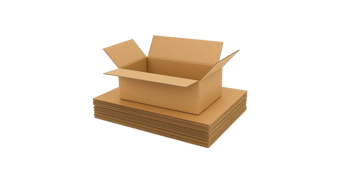 Cutie carton ondulat 600x400x200 mm, tip CO5, culoare maro - imagine 3